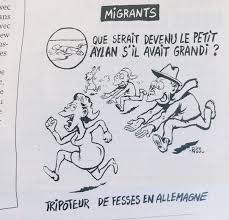 Charlie Hebdo on Aylan as adult